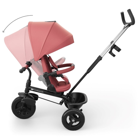Slika Tricikl Aston 2 Plus, Pink Kinderkraft 
