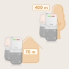 Slika Baby monitor dvosmjerni audio Babyline 2.2 Lionelo 
