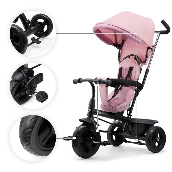 Slika Tricikl Freeway 2, Pink Kinderkraft 
