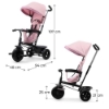 Slika Tricikl Freeway 2, Pink Kinderkraft 