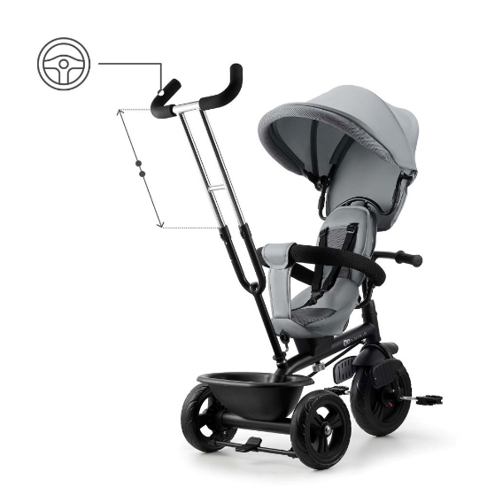 Slika Tricikl Freeway 2, Grey Kinderkraft 