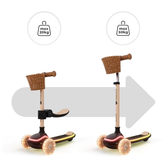 Slika Romobil RAKET UP, Beige Kinderkraft 