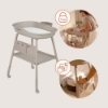 Slika Rosie stol za prematanje s podlogom, beige sand Lionelo 