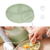 Slika Tanjur Divided s pretincima - Green Babymoov 