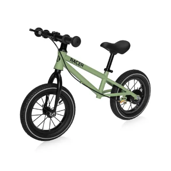Slika Bicikl bez pedala s ručnom kočnicom Racer Moss Green Zopa 