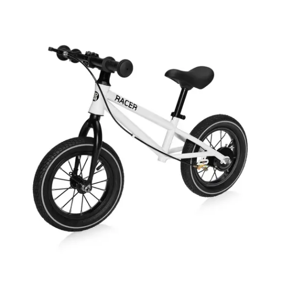Slika Bicikl bez pedala s ručnom kočnicom Racer Coconut White Zopa 