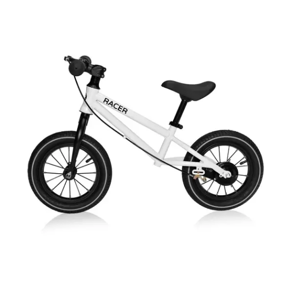 Slika Bicikl bez pedala s ručnom kočnicom Racer Coconut White Zopa 