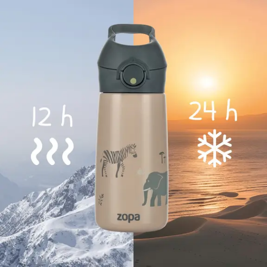 Slika Termos boca s nastavkom za piće 400 ml Safari Zopa 