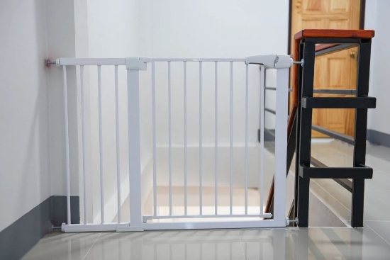 Slika Zaštitna ograda 74-132 cm, White Ecotoys 