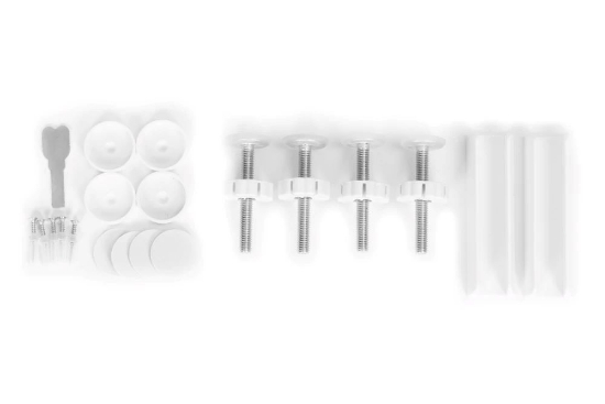 Slika Zaštitna ograda 74-132 cm, White Ecotoys 