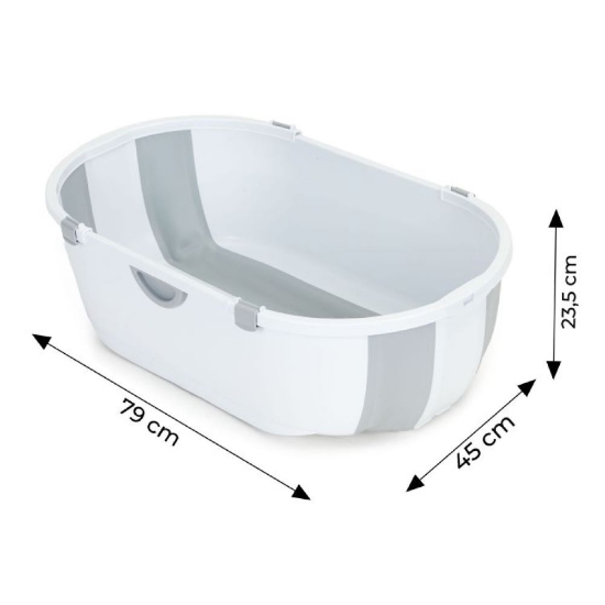 Slika Sklopiva kadica, grey Ecotoys 