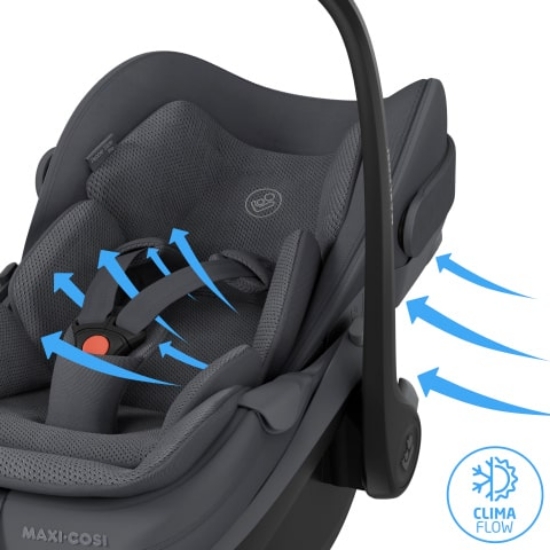 Slika  Autosjedalica Pebble Slide Pro, Grupa 0+ (0-13 kg) (40-87 cm) - Moon Graphite Maxi-Cosi