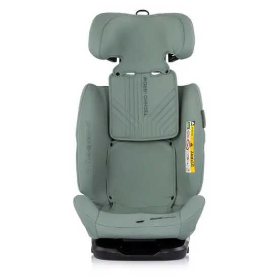 Slika Autosjedalica i-Size 40–150 cm ISOFIX 360° Techno iGROW Matcha - Chipolino