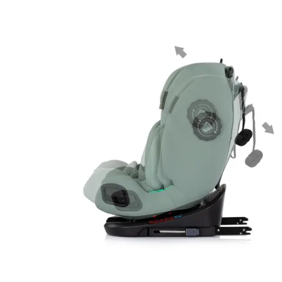 Slika Autosjedalica i-Size 40–150 cm ISOFIX 360° Techno iGROW Matcha - Chipolino