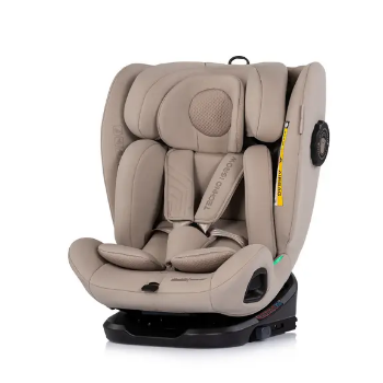 Slika Autosjedalica i-Size 40–150 cm ISOFIX 360° Techno iGROW Latte - Chipolino