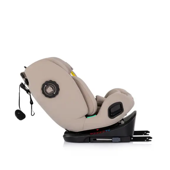 Slika Autosjedalica i-Size 40–150 cm ISOFIX 360° Techno iGROW Latte - Chipolino