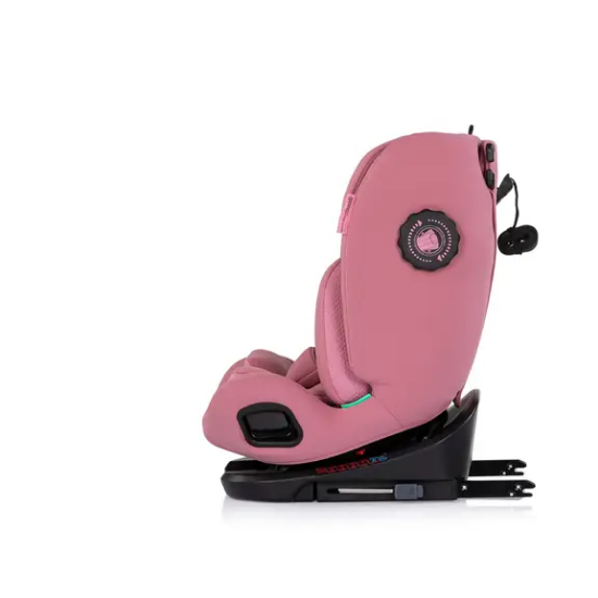 Slika Autosjedalica i-Size 40–150 cm ISOFIX 360° Techno iGROW Powder Pink - Chipolino