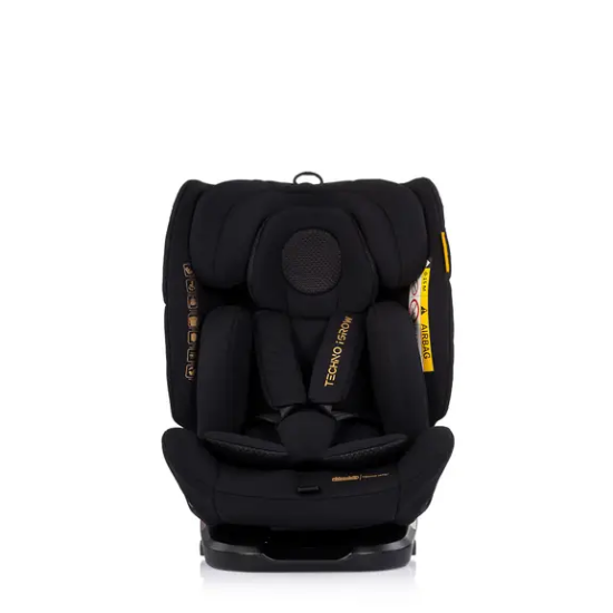 Slika Autosjedalica i-Size 40–150 cm ISOFIX 360° Techno iGROW Noir - Chipolino