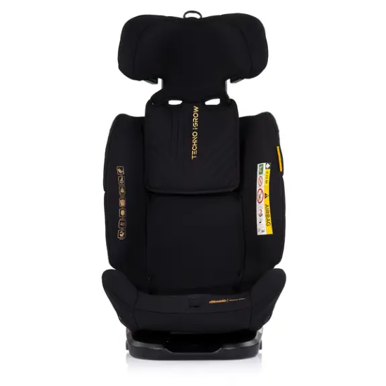 Slika Autosjedalica i-Size 40–150 cm ISOFIX 360° Techno iGROW Noir - Chipolino