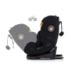 Slika Autosjedalica i-Size 40–150 cm ISOFIX 360° Techno iGROW Noir - Chipolino