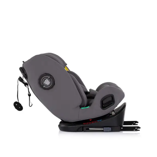 Slika Autosjedalica i-Size 40–150 cm ISOFIX 360° Techno iGROW Charcoal - Chipolino