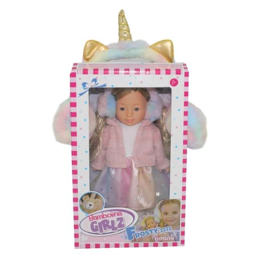 Slika Lutka Frostyzz s grijačima za uši, sort, 30 cm BD1266 DIMIAN 