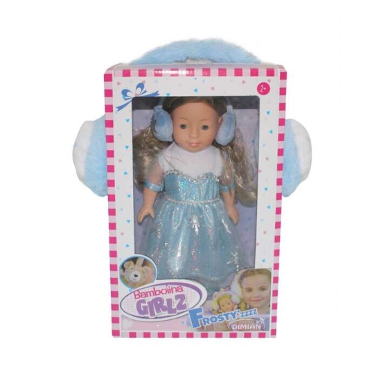 Slika Lutka Frostyzz s grijačima za uši, sort, 30 cm BD1266 DIMIAN 
