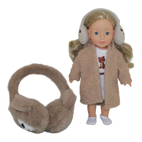 Slika Lutka Frostyzz s grijačima za uši, sort, 30 cm BD1266 DIMIAN 