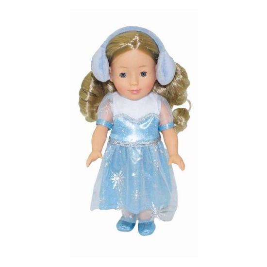 Slika Lutka Frostyzz s grijačima za uši, sort, 30 cm BD1266 DIMIAN 