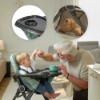 Slika Kinderkraft hranilica FOLDEE, zelena