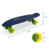 Slika QKIDS GALAXY skateboard, lemon