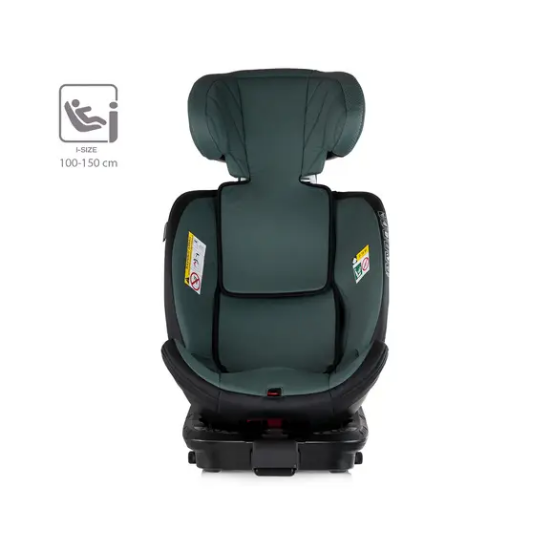 Slika Autosjedalica i-Size 40–150 cm ISOFIX 360° HYPNOTIC PLUS Green - Chipolino