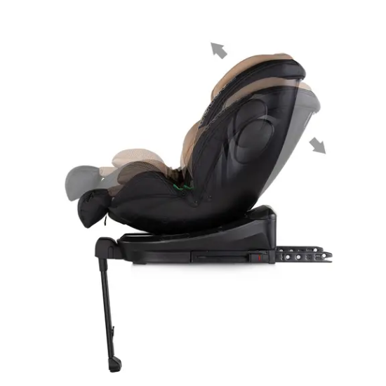 Slika Autosjedalica i-Size 40–150 cm ISOFIX 360° HYPNOTIC PLUS Latte - Chipolino