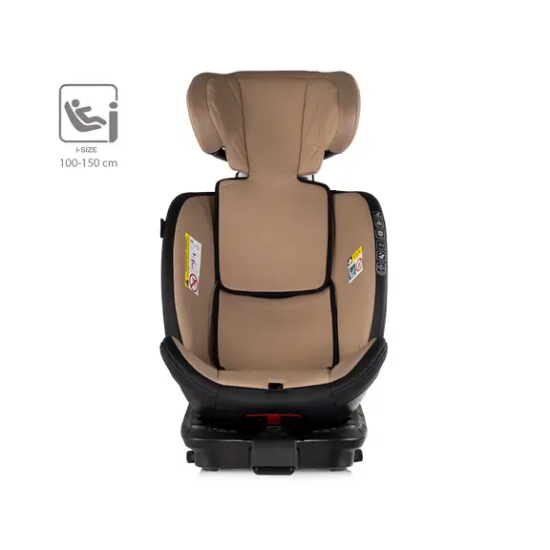Slika Autosjedalica i-Size 40–150 cm ISOFIX 360° HYPNOTIC PLUS Latte - Chipolino