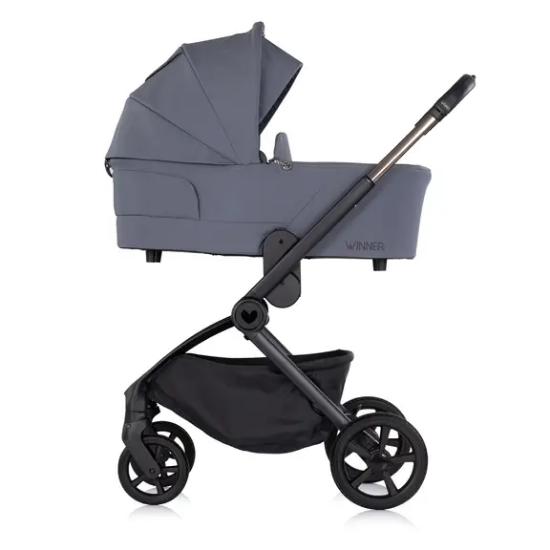 Slika Dječja kolica 2u1 Winner Charcoal - Chipolino