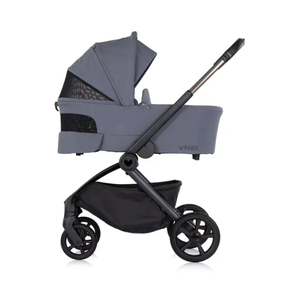 Slika Dječja kolica 2u1 Winner Charcoal - Chipolino