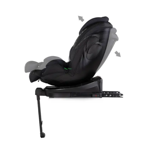 Slika Autosjedalica i-Size 40–150 cm ISOFIX 360° HYPNOTIC PLUS Charcoal - Chipolino