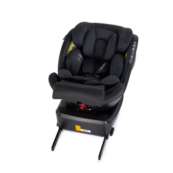 Slika Autosjedalica i-Size 40–150 cm ISOFIX 360° HYPNOTIC PLUS Charcoal - Chipolino