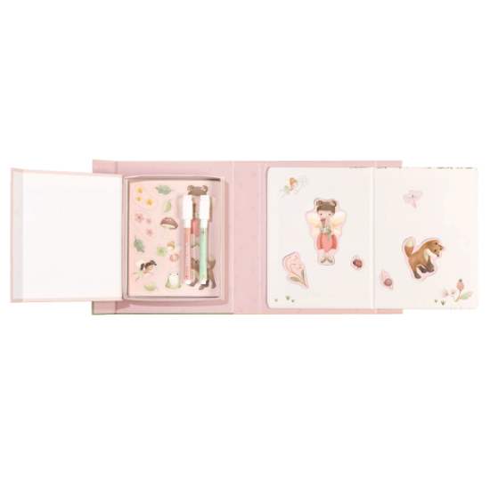 Slika Magnetska knjiga aktivnosti Rosa Fairy Garden - Little Dutch