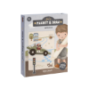 Slika Magnetska knjiga aktivnosti Jim Vehicles - Little Dutch