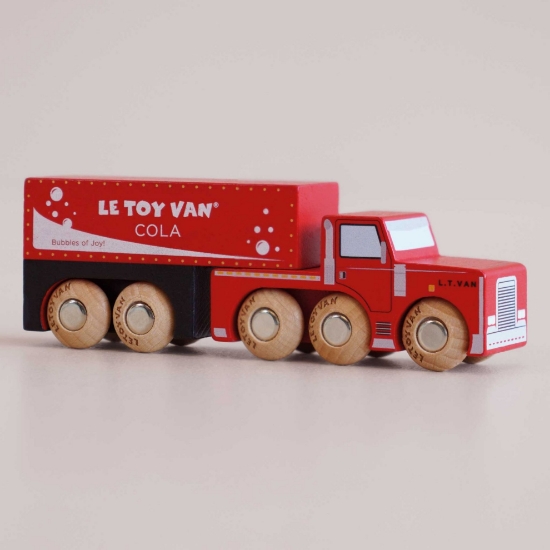 Slika Drveni kamion - Veseli dostavljač Toby