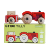 Slika Drveni traktor - Crveni traktor Tilly