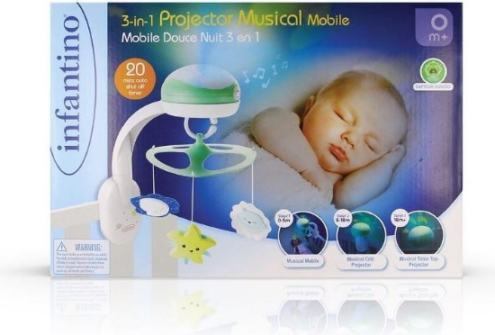Slika Muzički vrtuljak 3u1 315194 - Green Infantino 