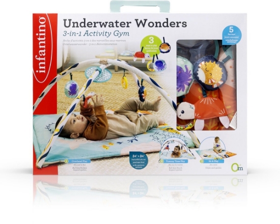 Slika Edukativni madrac 3u1 Underwater Wonders Infantino 
