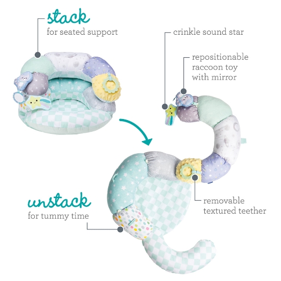 Slika Jastuk Tummy Time & Seated Support - za podršku sjedenju i igru na trbuhu Infantino 