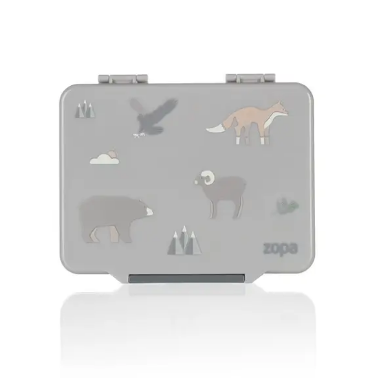 Slika Lunch Box 1330 ml – kutija za obrok s više pretinaca i priborom za jelo Mountains Zopa 