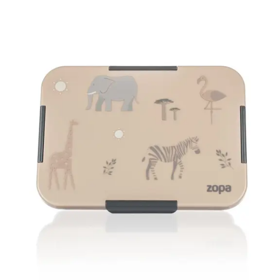 Slika Lunch Box 1120 ml – kutija za obrok s 3 pretinca Safari Zopa 