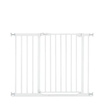 Slika Zaštitna ograda Clear Step 2 Set (75 - 80 cm) + 21cm uključenoga produžetka - Bijela - Hauck