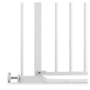 Slika Zaštitna ograda Clear Step 2 Set (75 - 80 cm) + 21cm uključenoga produžetka - Bijela - Hauck