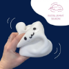 Slika Zopa silikonska LED noćna lampica s glazbom – veličina L Owl